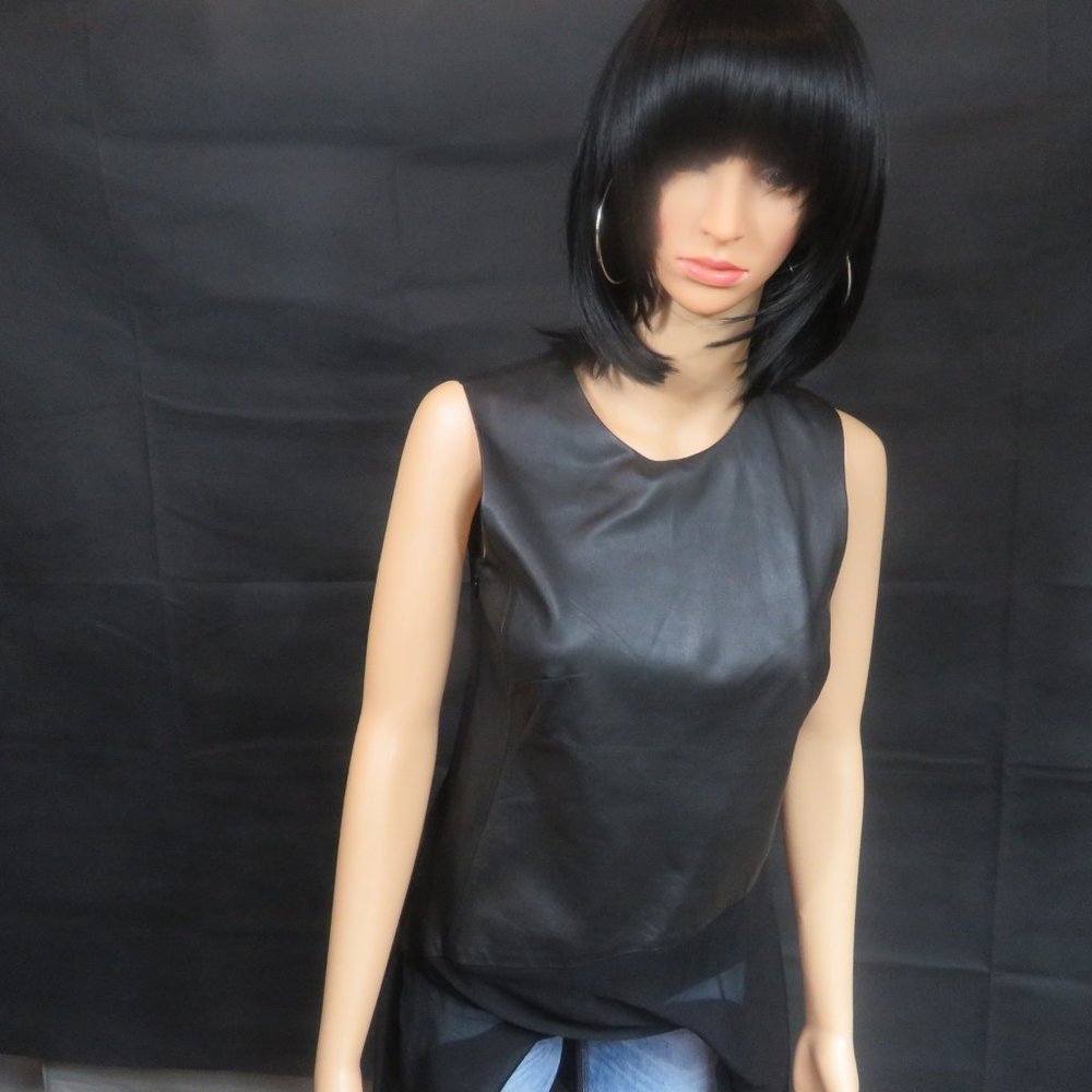 Ralph Lauren - Blue Label Leather Top